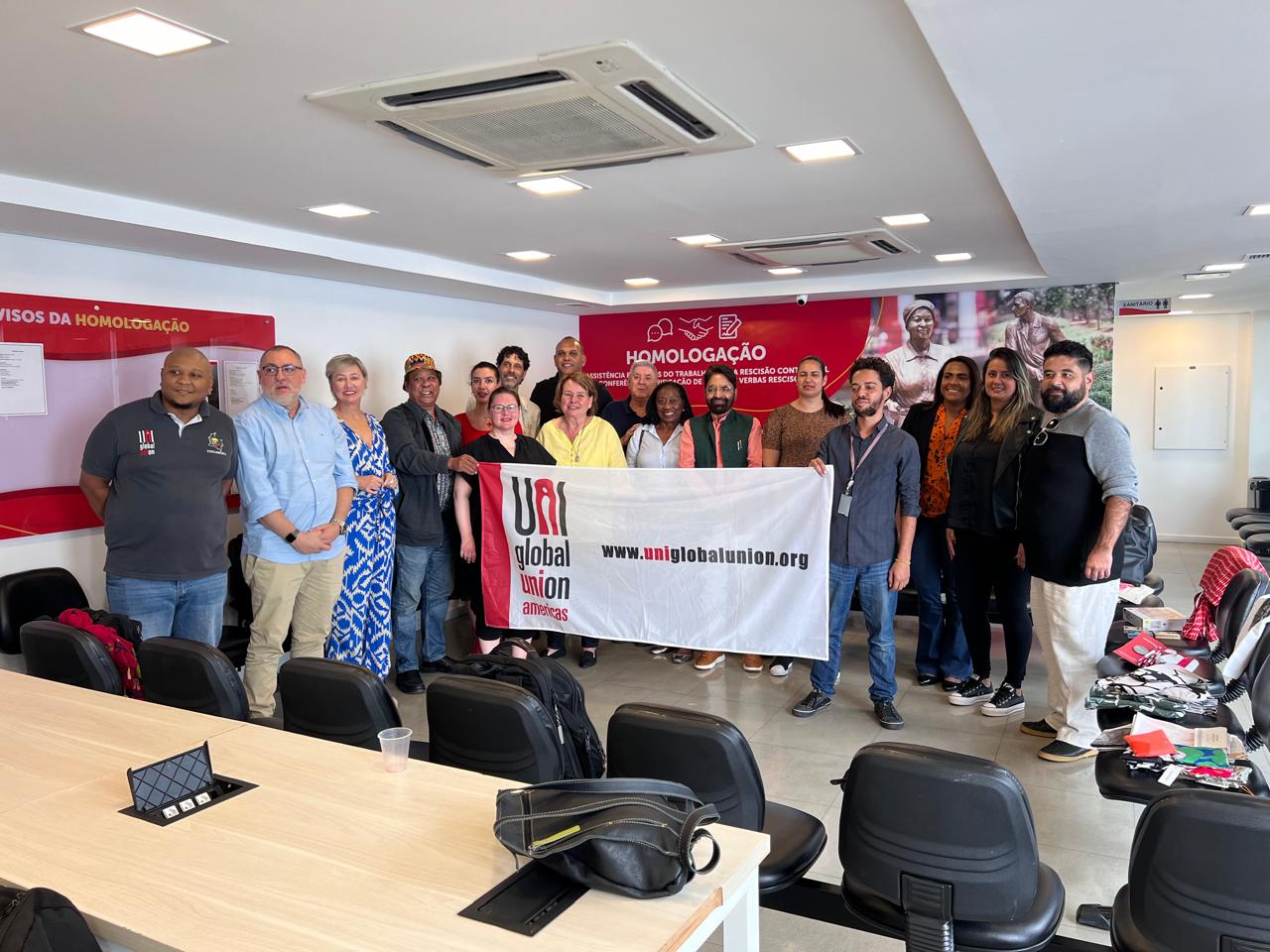 Sinsaúde participa de encontro organizado pela UNI Américas em prol do poder dos trabalhadores