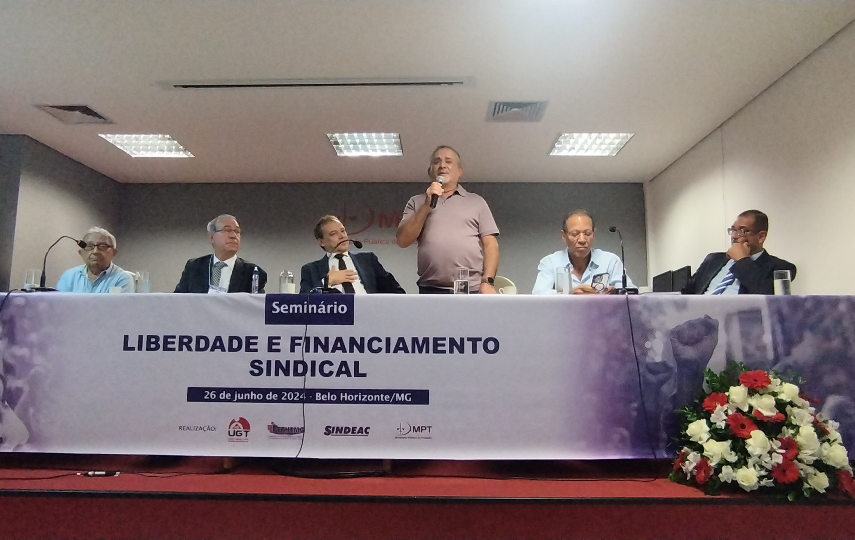  UGT-MG realiza Seminário Liberdade e Financiamento Sindical e reafirma o valor da Contribuição Assistencial