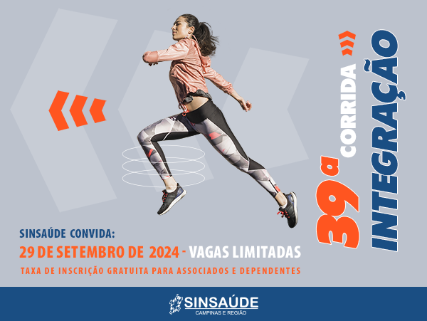 Sinsaúde forma equipe para participar da 39ª Corrida Integração em Campinas