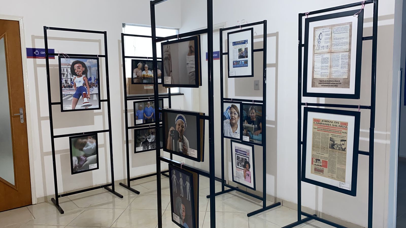 Sinsaúde em Bragança Paulista recebe a exposição "Cultura, Arte e Saúde - A Arte da Comunicação"