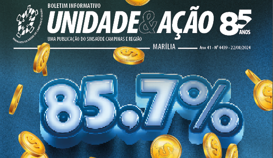 Sinsaúde em Marília fecha mais de 85,7% dos acordos coletivos com reajuste acima da inflação