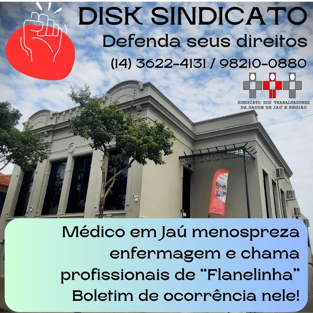 Médico em Jaú menospreza enfermagem e chama profissionais de "Flanelinha" 