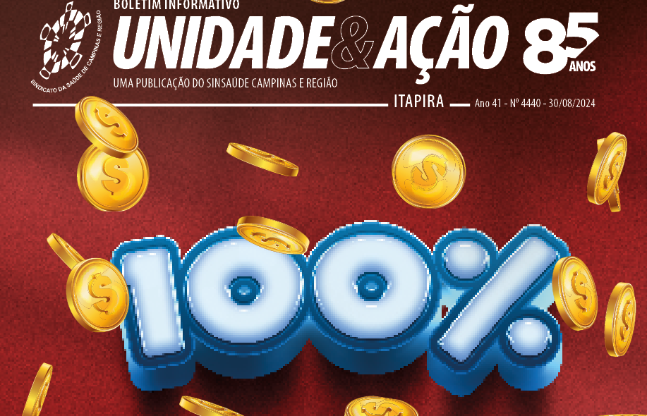  Sinsaúde em Itapira fecha 100% dos Acordos com reajustes salariais acima da inflação