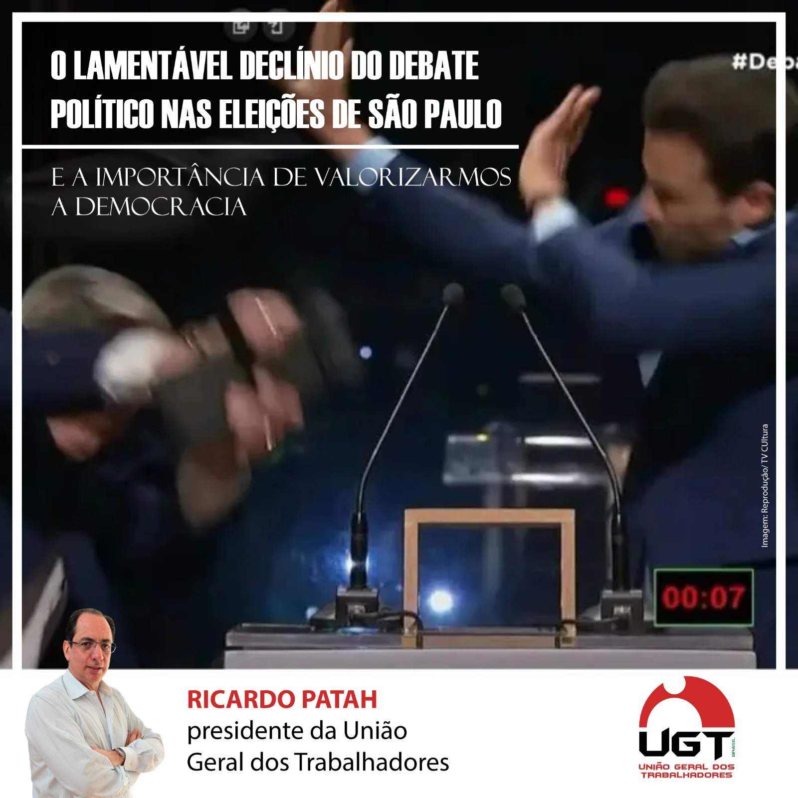 O lamentável declínio do debate político nas eleições de São Paulo e a Importância de valorizarmos a democracia