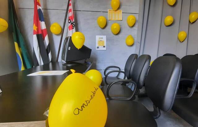  Ação do Setembro Amarelo em Jaú: estoure um balão e inicie tratamento psicológico gratuito