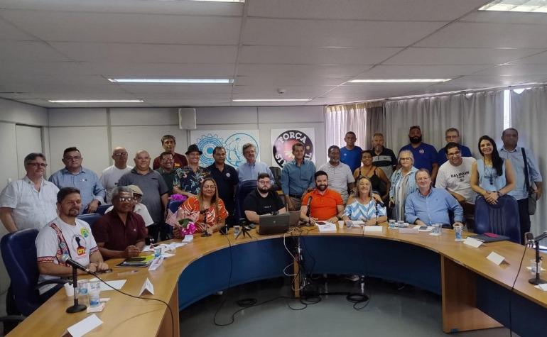 Dirigentes sindicais debatem retrocessos da PEC 66/2023 na sede da Força Sindical