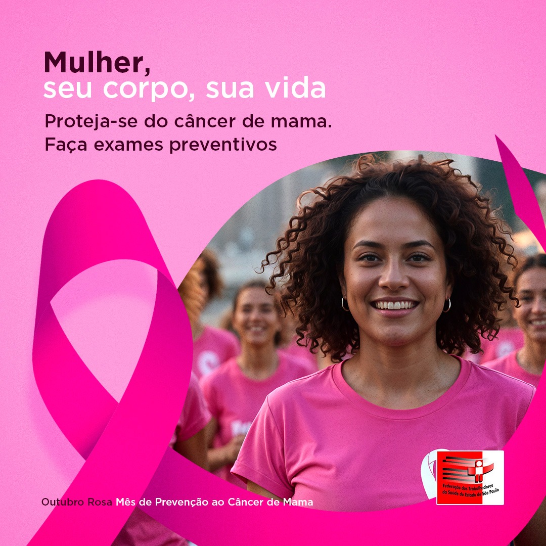 Outubro Rosa - Mês de prevenção ao câncer de mama