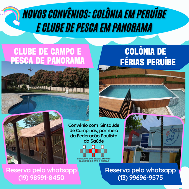 Jaú faz convênio com Colônia de Férias em Peruíbe e Rancho de Pesca em Panorama