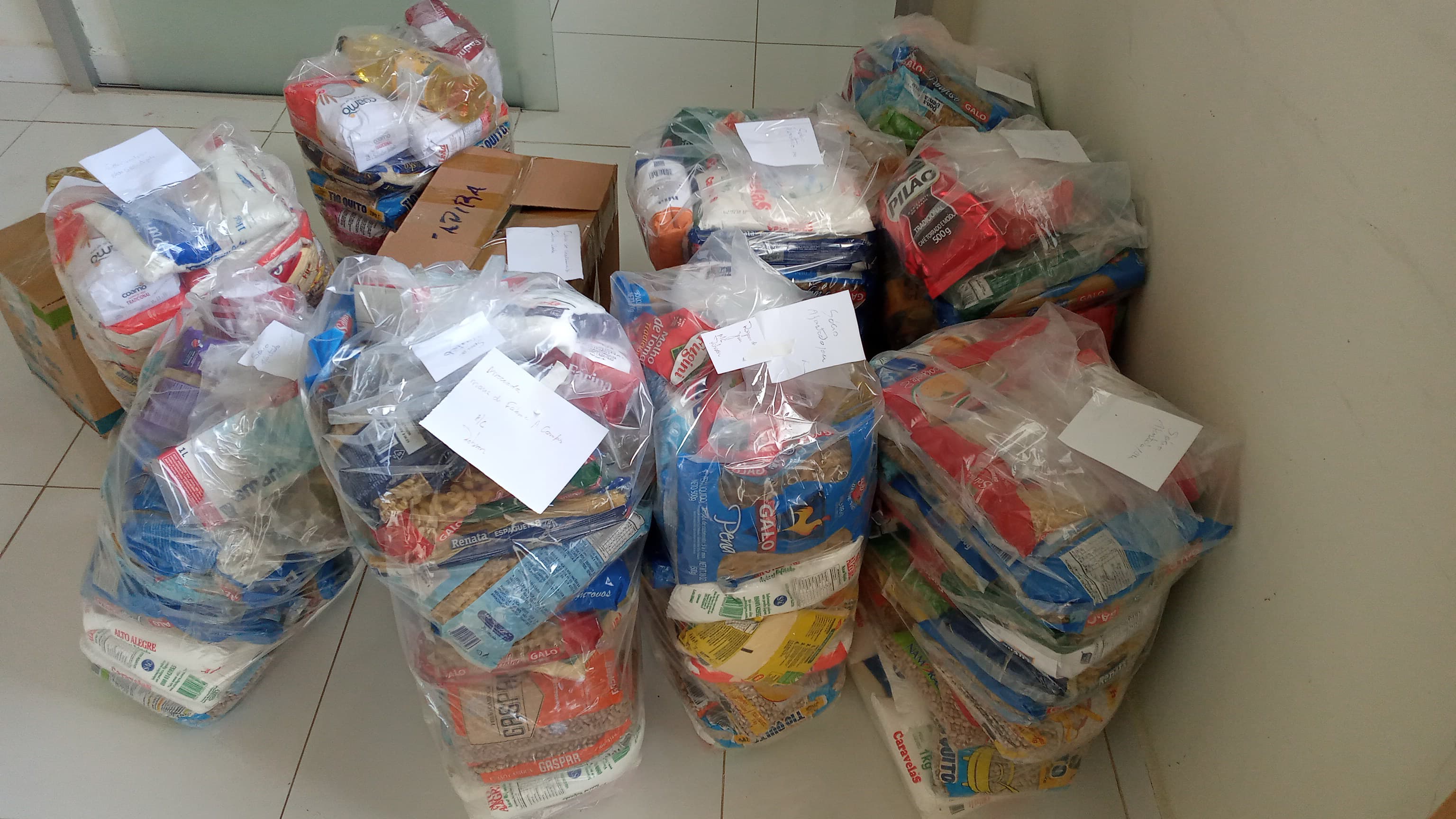  Festa de aniversário do Sinsaúde em Itapira arrecada meia tonelada de alimentos