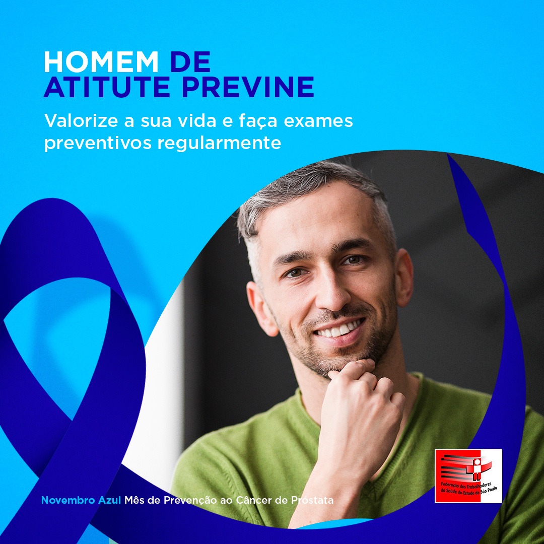 Federação Paulista da Saúde entra na campanha Novembro Azul