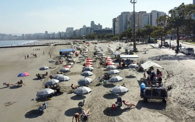  SP: secretaria recomenda que banhistas evitem mar por 24 horas após chuva