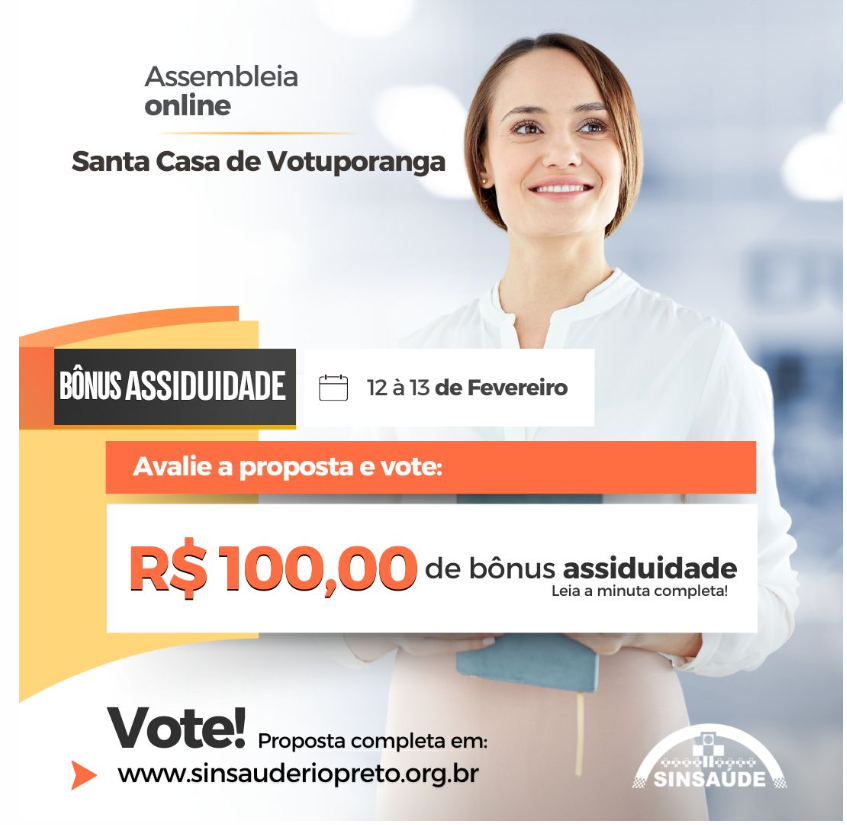 Assembleia geral para os trabalhadores da Santa Casa de Votuporanga