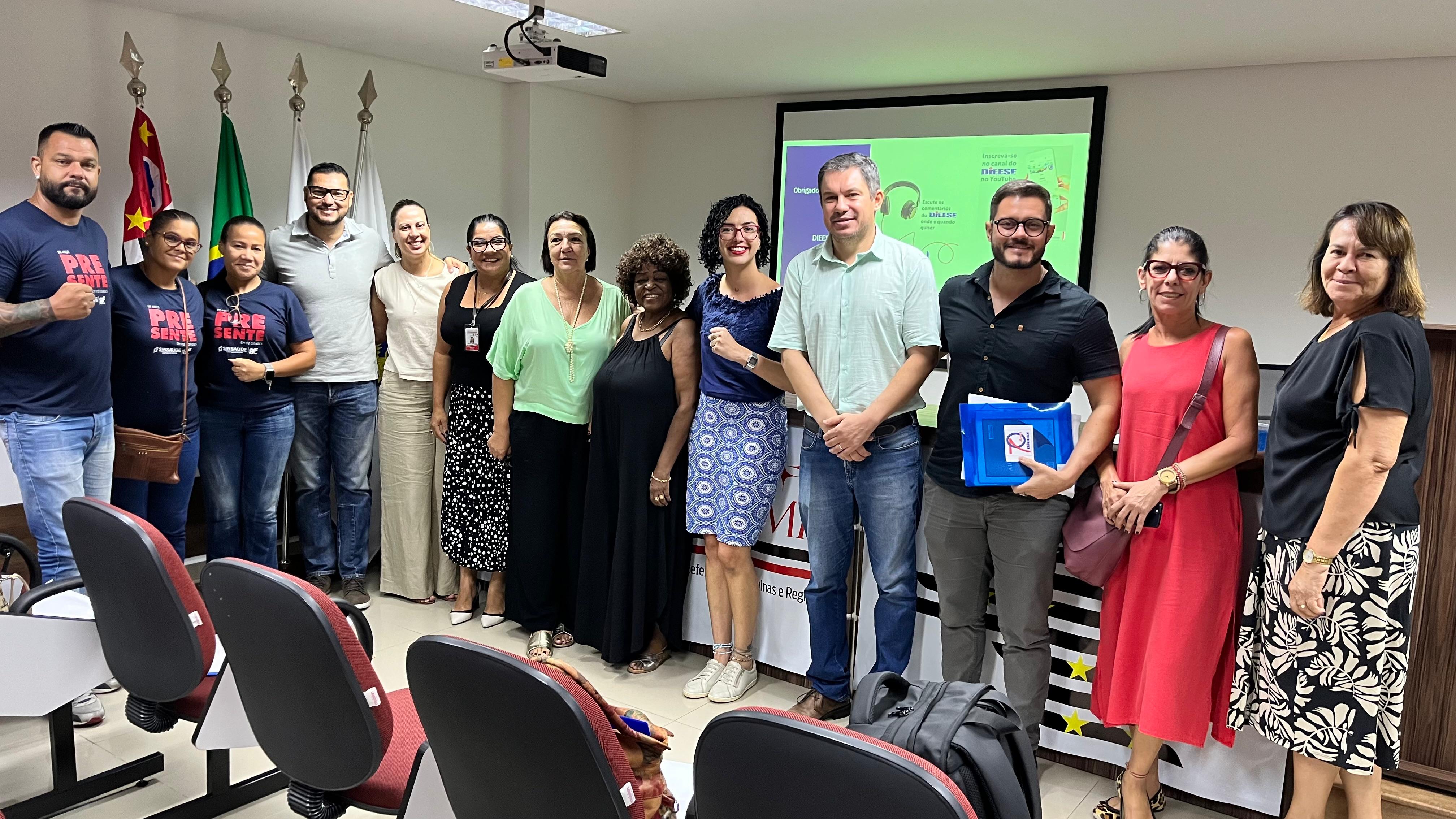 Diretoria do Sinsaúde e da Federação participam de Encontro Regional do DIEESE sobre Estratégias de Negociação Coletiva