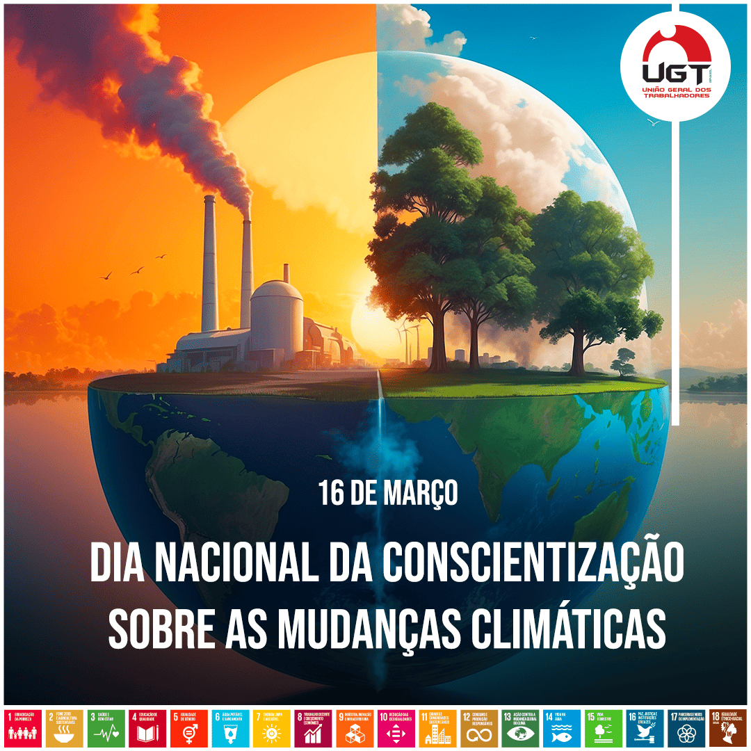 16 de Março Dia Nacional da Conscientização sobre as Mudanças Climáticas