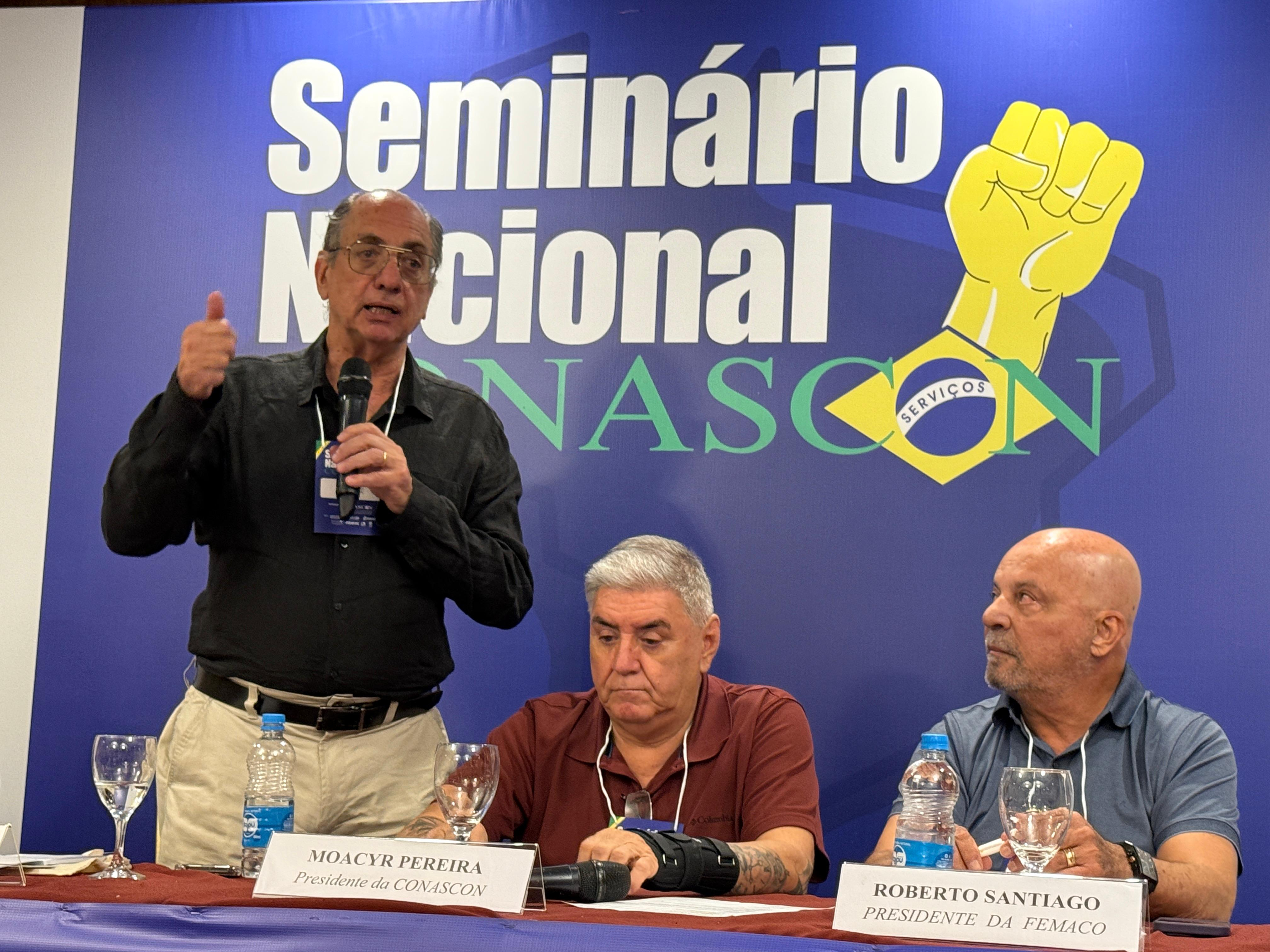 UGT participa de Seminário Nacional da Conascon e reforça compromisso com direitos dos trabalhadores terceirizados