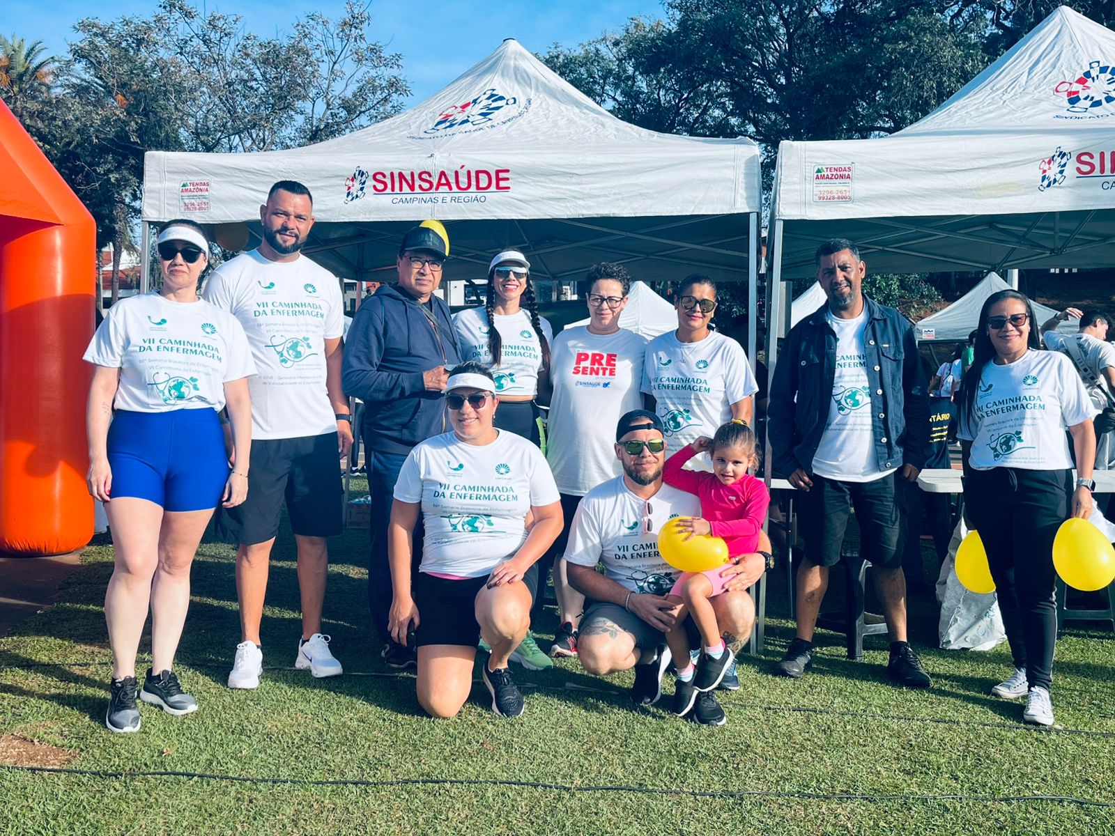  Sinsaúde participa da VII Caminhada da Enfermagem em Campinas