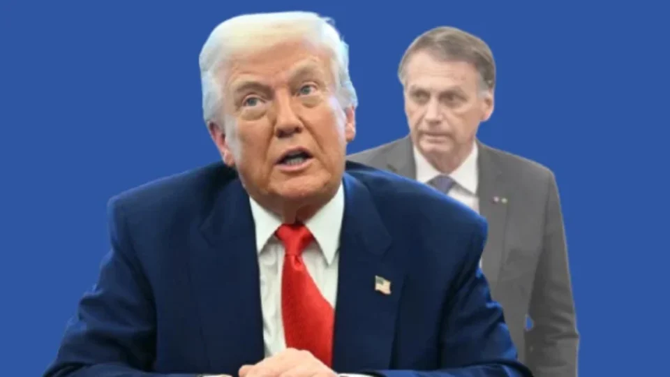 INIMIGOS DO BRASIL: Trump usa Bolsonaro para tarifar em 50% o país e quer interferir na soberania brasileira