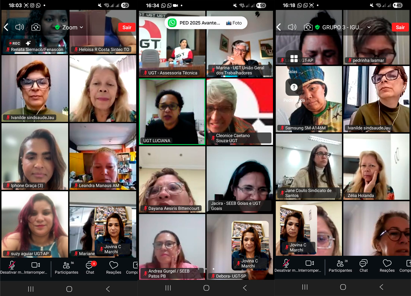 UGT realiza 1ª Conferência Livre das Mulheres com ampla participação nacional e foco em justiça e igualdade