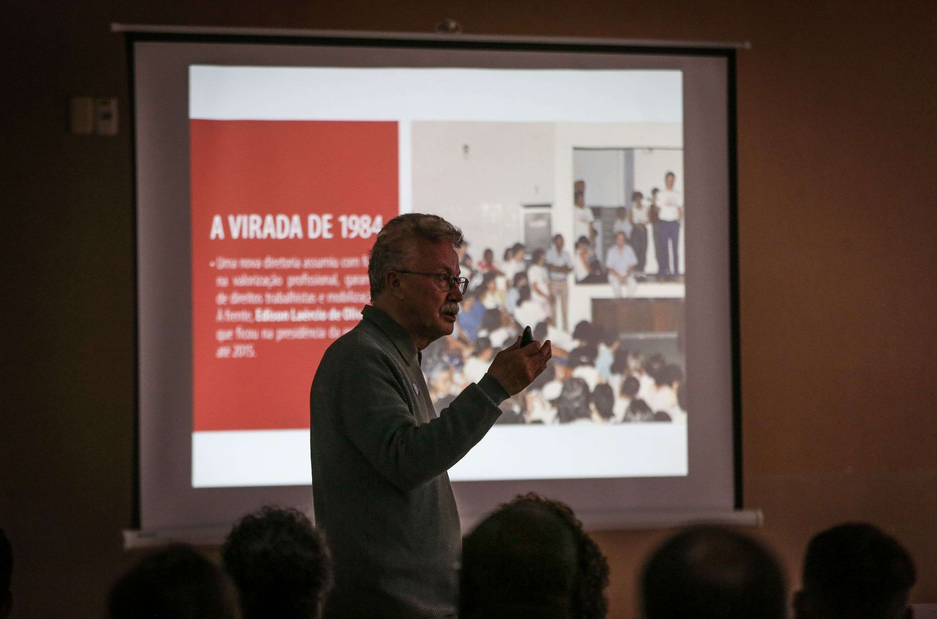 Primeiro dia de capacitação da diretoria do Sinsaúde teve muitas histórias e troca de experiências