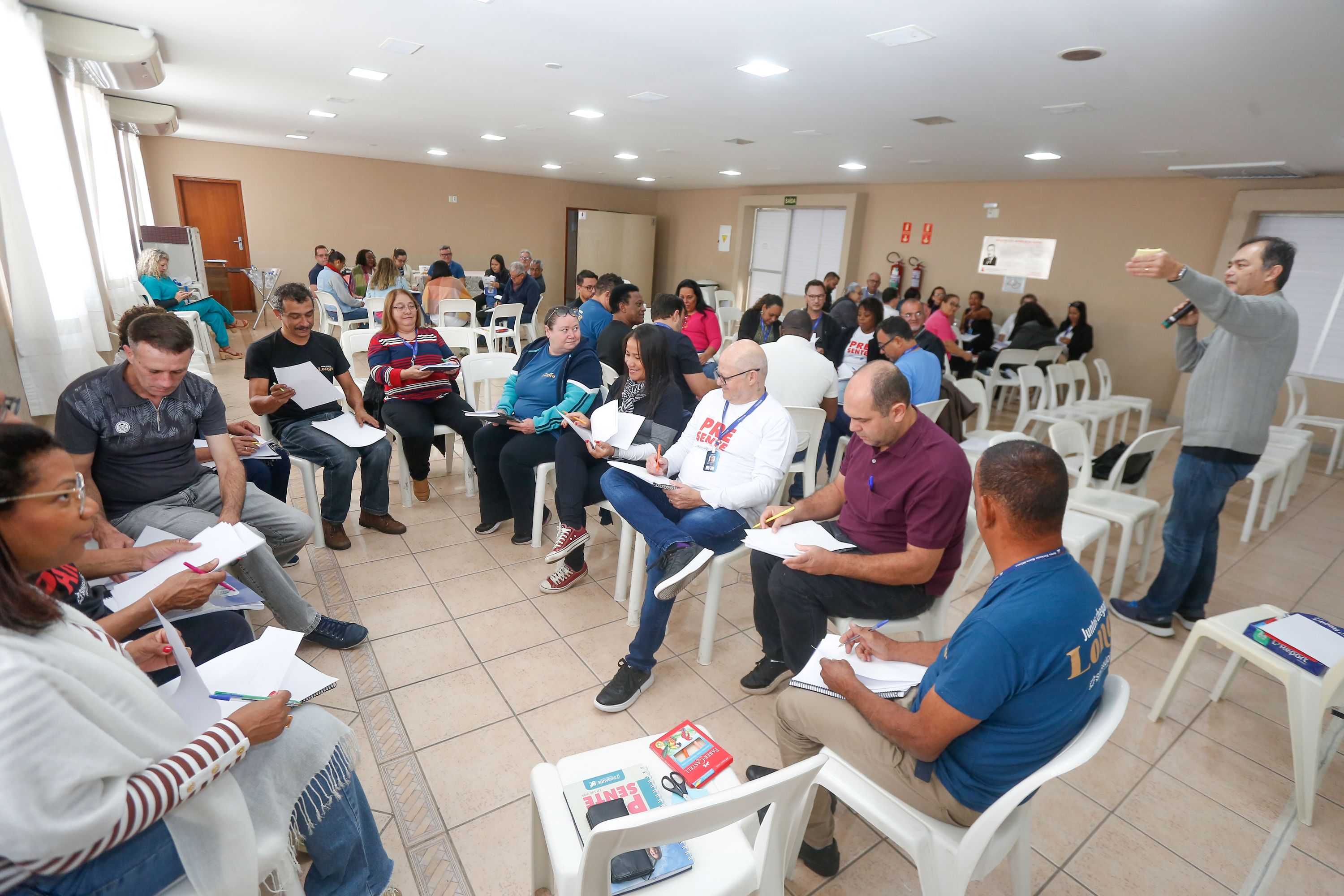 Planejamento e instrumentos coletivos são temas de segundo dia de capacitação da diretoria do Sinsaúde Campinas