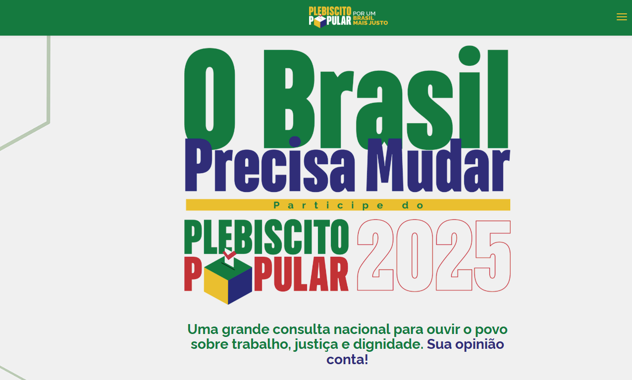 Sindsaúde Jaú se engaja no Plebiscito Popular em defesa do fim da jornada 6x1 e por mais justiça tributária