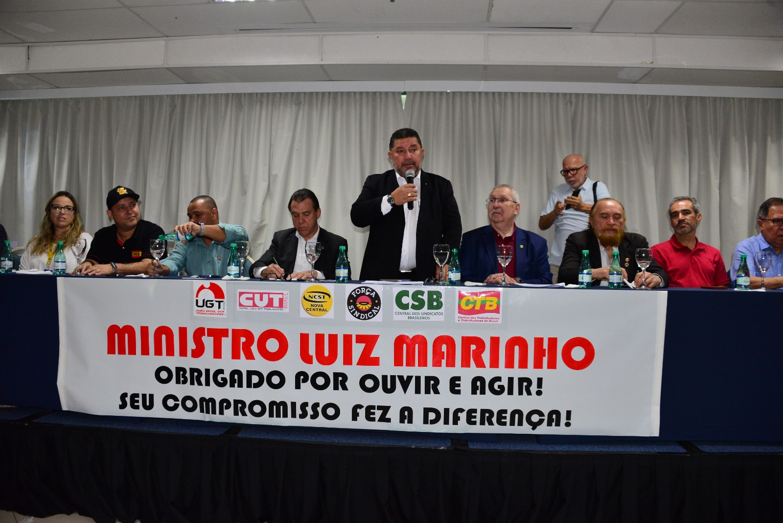 UGT participa de cerimônia de assinatura da NR-16
