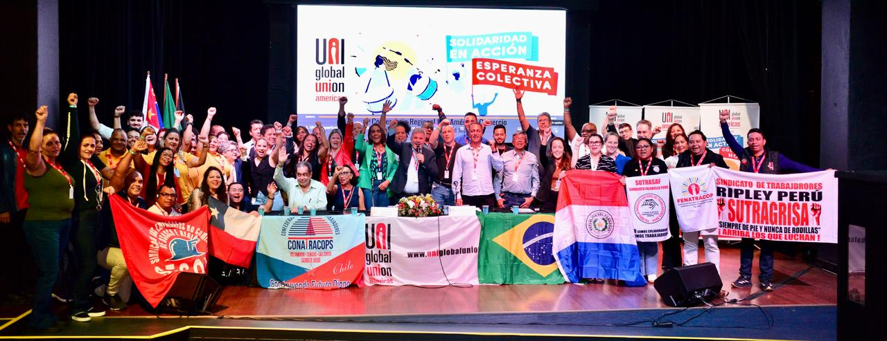  Graça é Eleita Vice-Presidente da UNI Global na 7ª Conferência Regional na Praia Grande