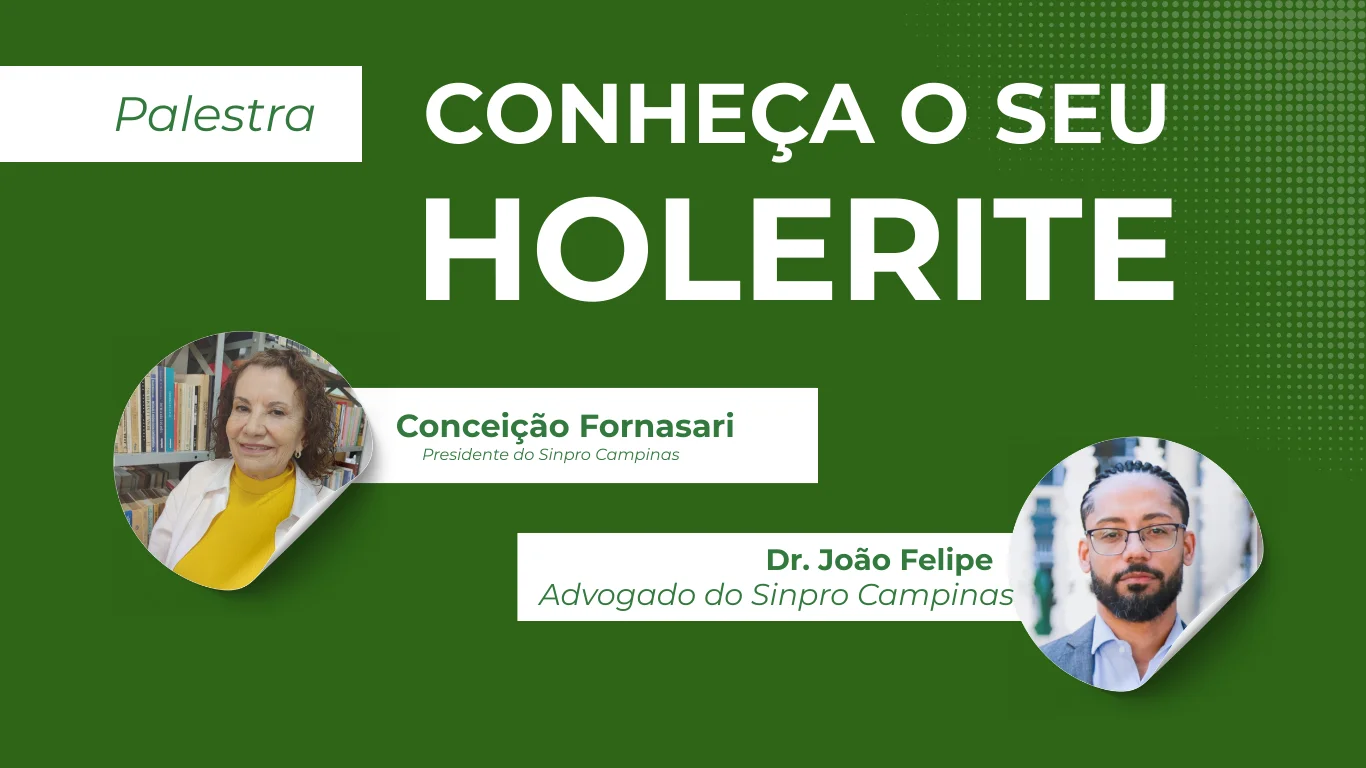 Palestra do Sinpro Campinas explica holerite