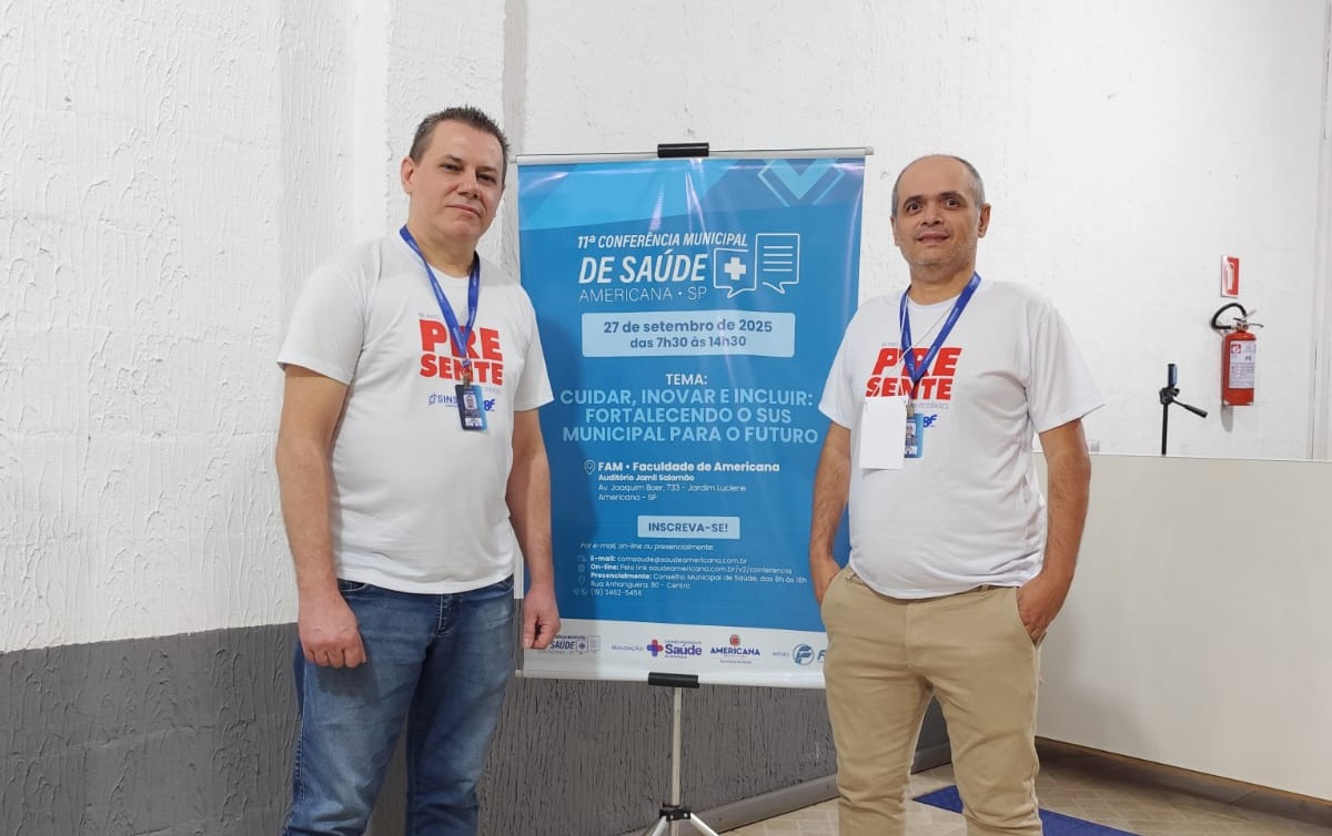 Sinsaúde presente na 11ª Conferência Municipal de Saúde em Americana