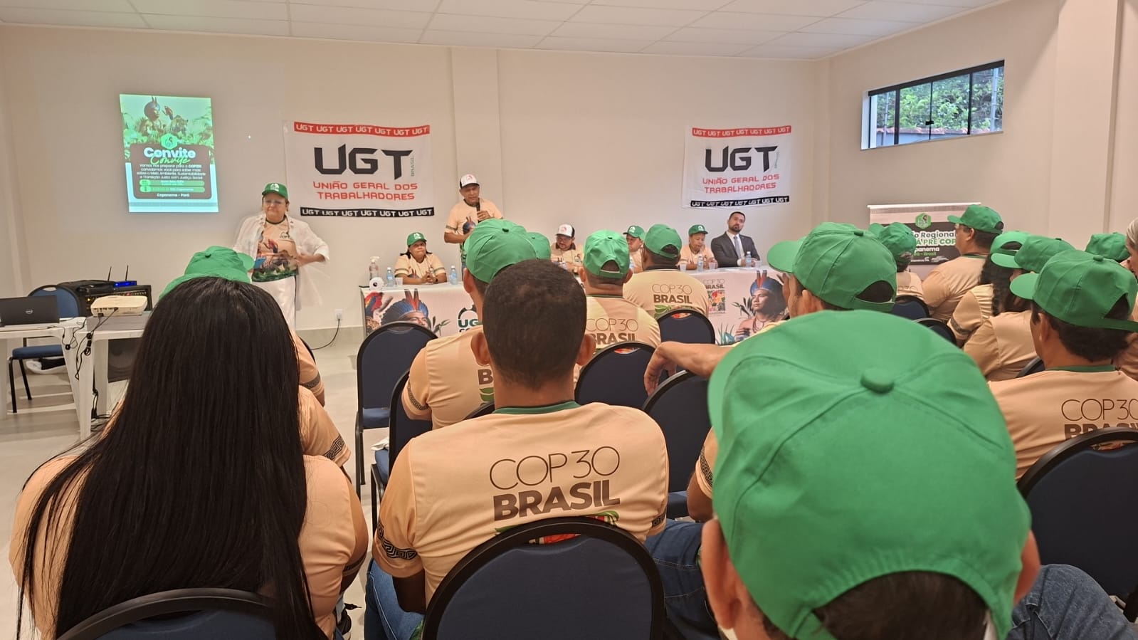 UGT realiza Seminário Pré-COP 30 em Capanema: Transição Justa com Justiça Social e Participação dos Trabalhadores