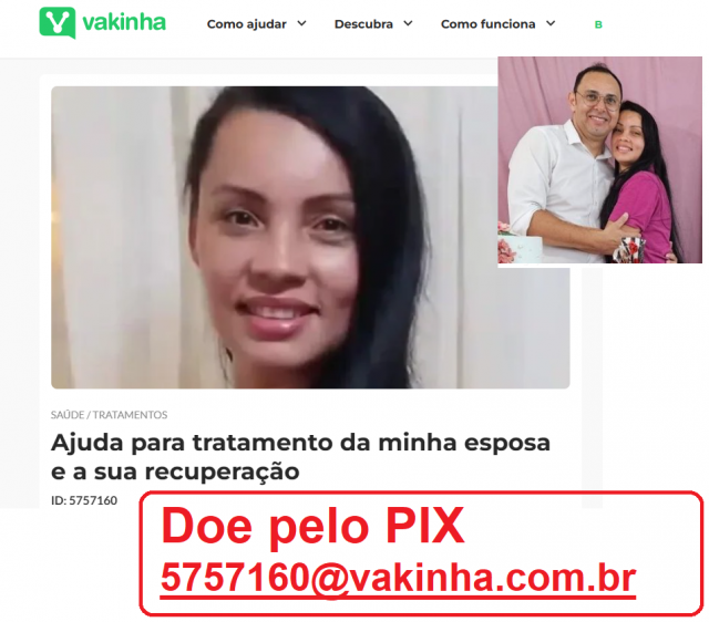 Técnico de enfermagem afastado por acidente pede ajuda para custear tratamento para recuperar fala da esposa
