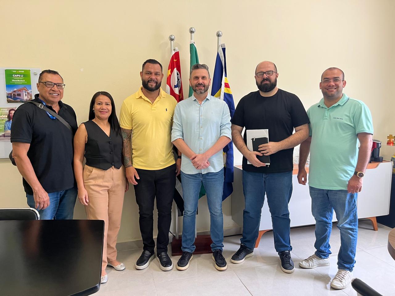 Diretores do Sinsaúde visitam Secretaria de Saúde de Sumaré