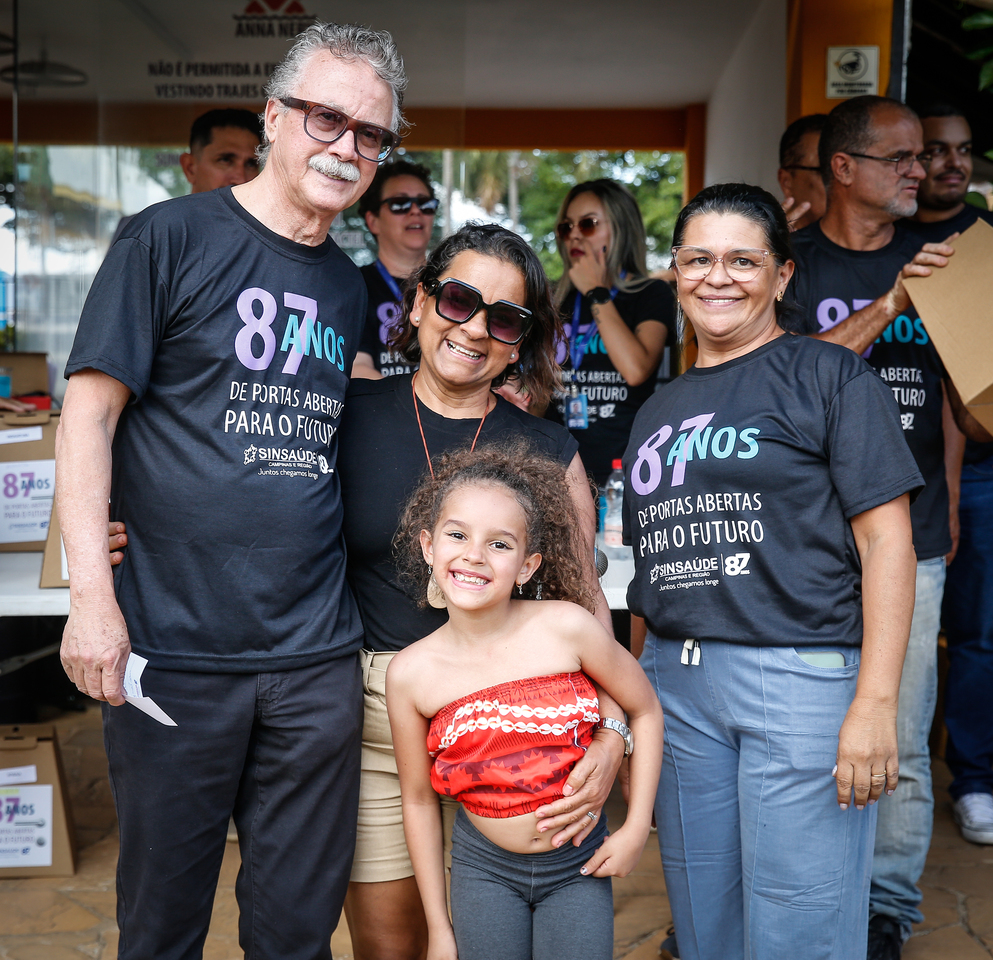 Sinsaúde comemora 87 anos e alegria, confraternização e muita diversão marcam festas