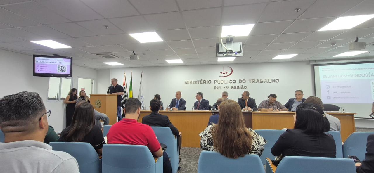 MPT sedia evento sobre os desafios atuais para a defesa da liberdade sindical