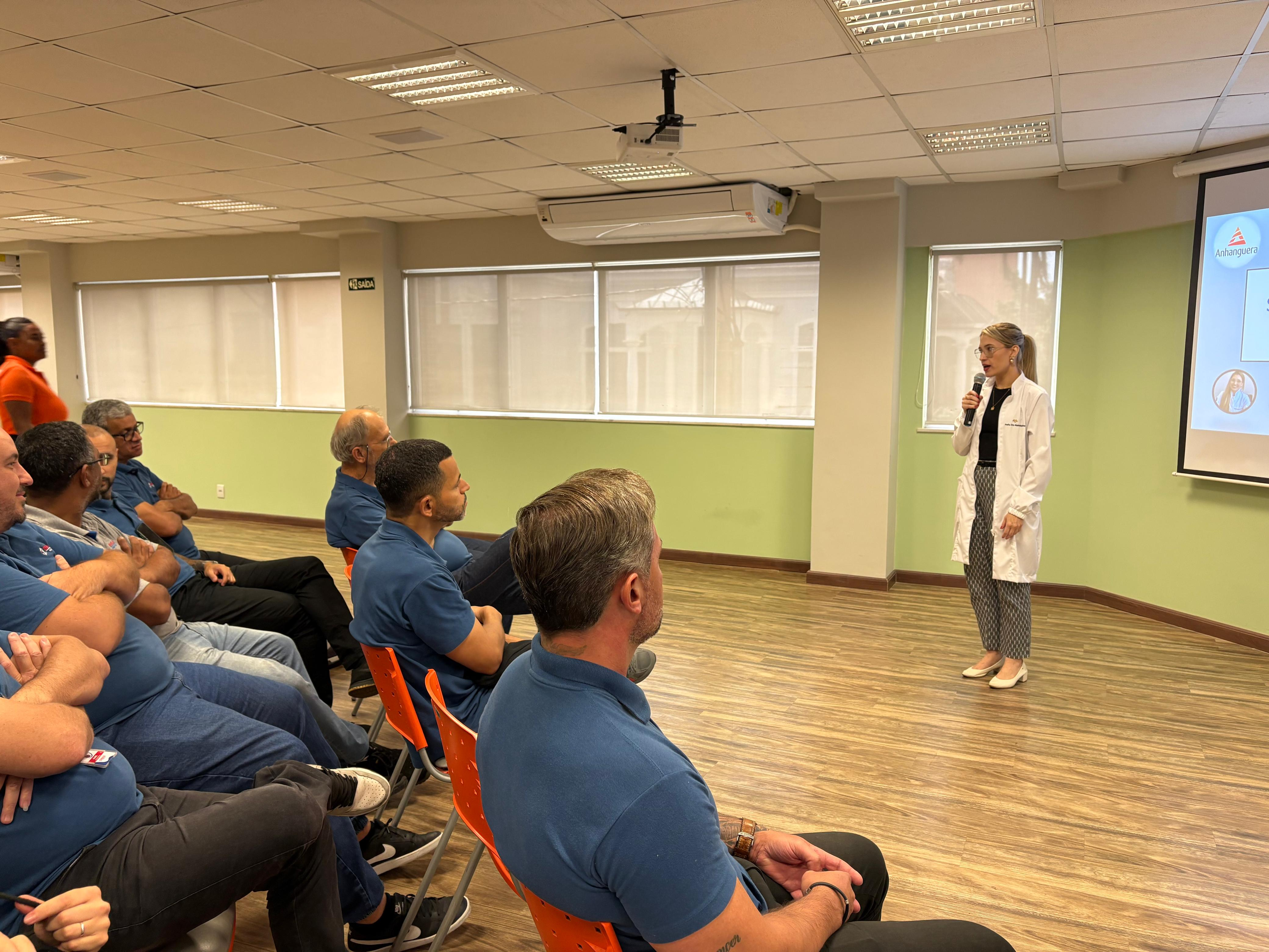 Prevenção ao câncer de próstata foi tema de palestra realizada na sede central do Sinsaúde