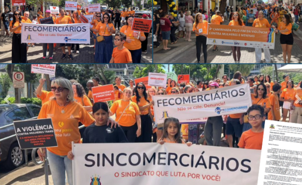8ª Caminhada pelo Fim da Violência Contra Mulheres e Meninas mobiliza e engaja população de Rio Preto