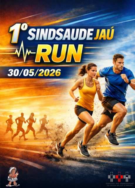1ª Sindsaúdejau Run: Vem correr com a gente!