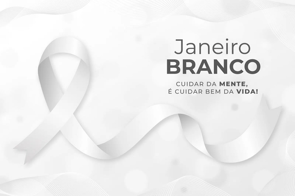 Campanha Janeiro Branco 2026 tem como tema "Paz! Equilíbrio! Saúde Mental!"