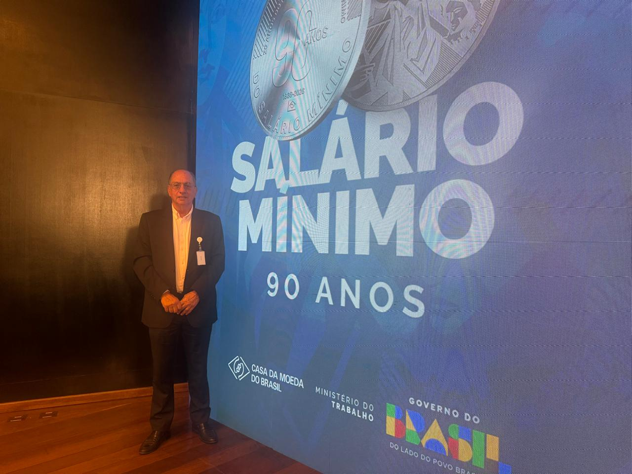 UGT participa de cerimônia que celebra os 90 anos do salário mínimo no Brasil