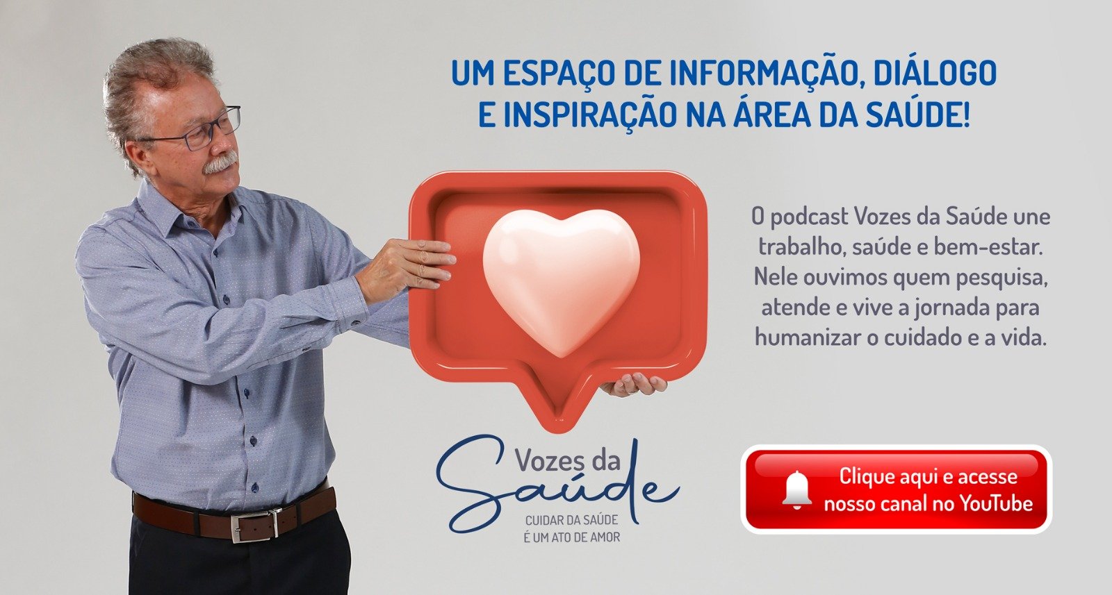 Nova temporada do Vozes da Saúde traz entrevistas sobre os principais temas de interesse da categoria