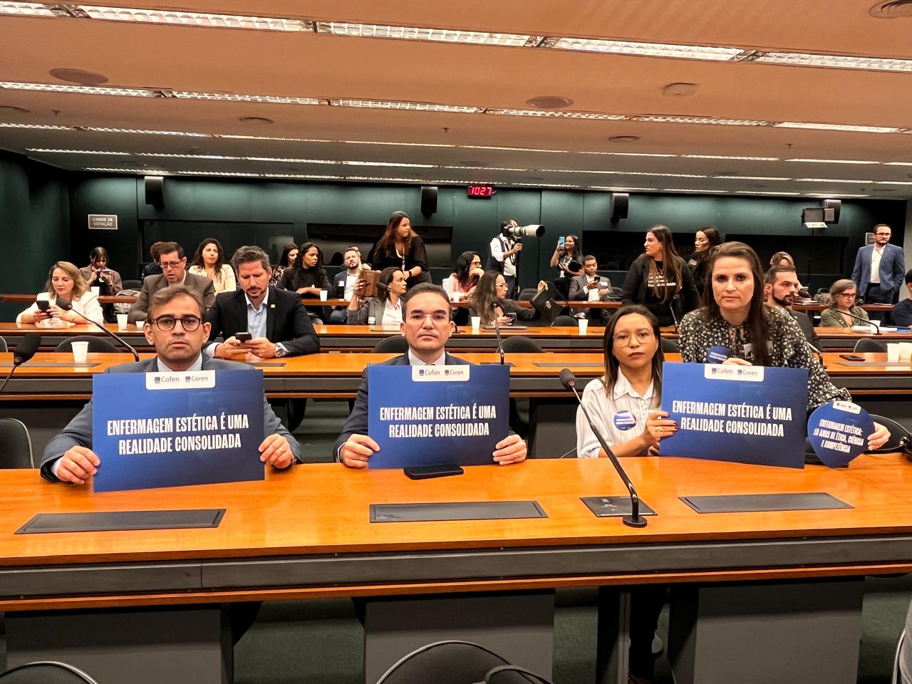 Comissão de Saúde da Câmara debate consolidação da Enfermagem Estética