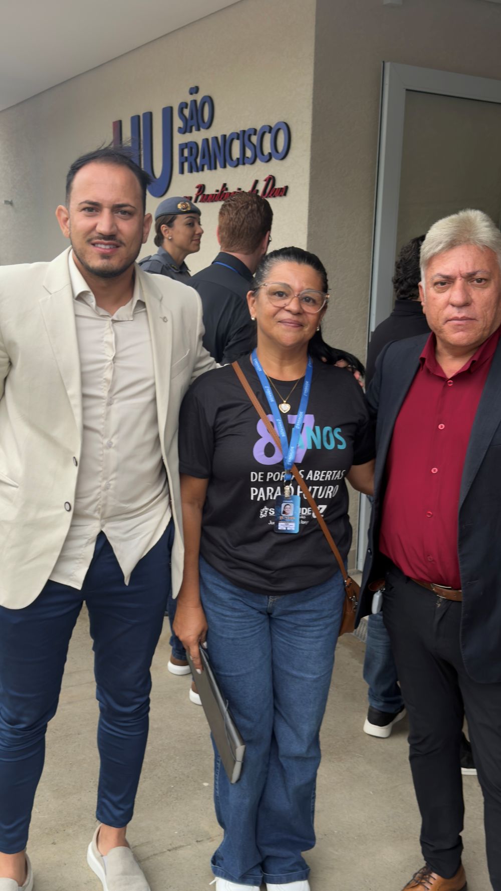 Sinsaúde participa do lançamento da pedra fundamental do Hospital Santa Clara