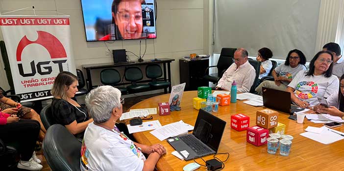 UGT realiza Conferência Livre dos ODS e debate inclusão social, trabalho decente e redução das desigualdades
