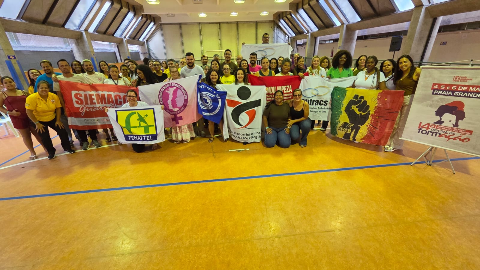 Rede UNI Mulheres Brasil encerra oficina com encaminhamentos voltados à participação feminina e fortalecimento sindical