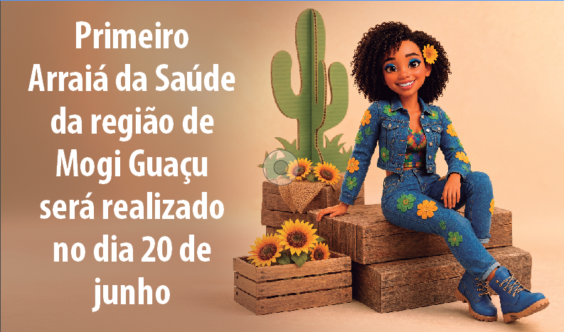  Primeiro Arraiá da Saúde da região de Mogi Guaçu será realizado no dia 20 de junho
