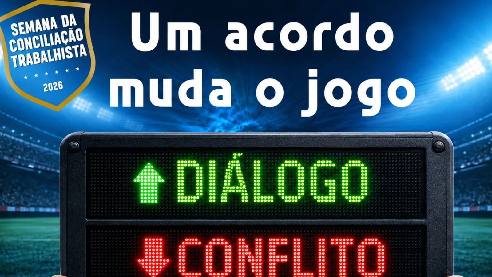 Resultados consolidados da Semana Nacional da Conciliação Trabalhista 2026