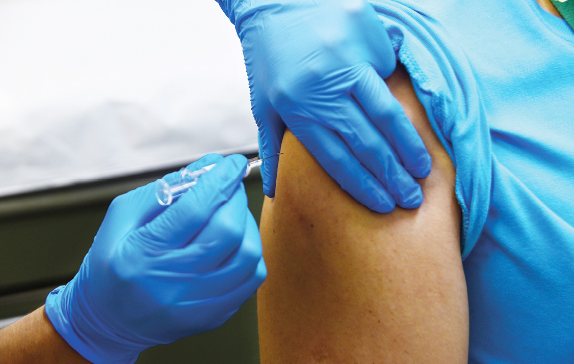 Na linha de frente contra o movimento antivacina