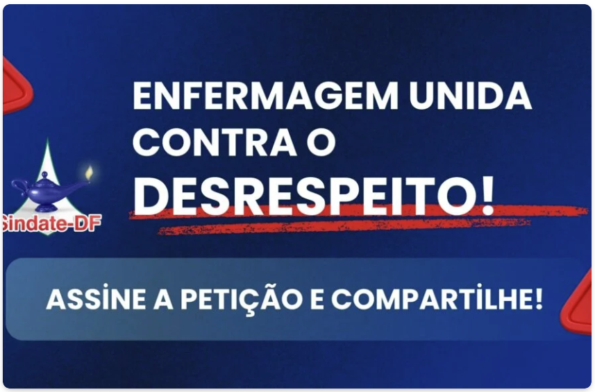 PETIÇÃO PÚBLICA: Apoie a enfermagem brasileira!