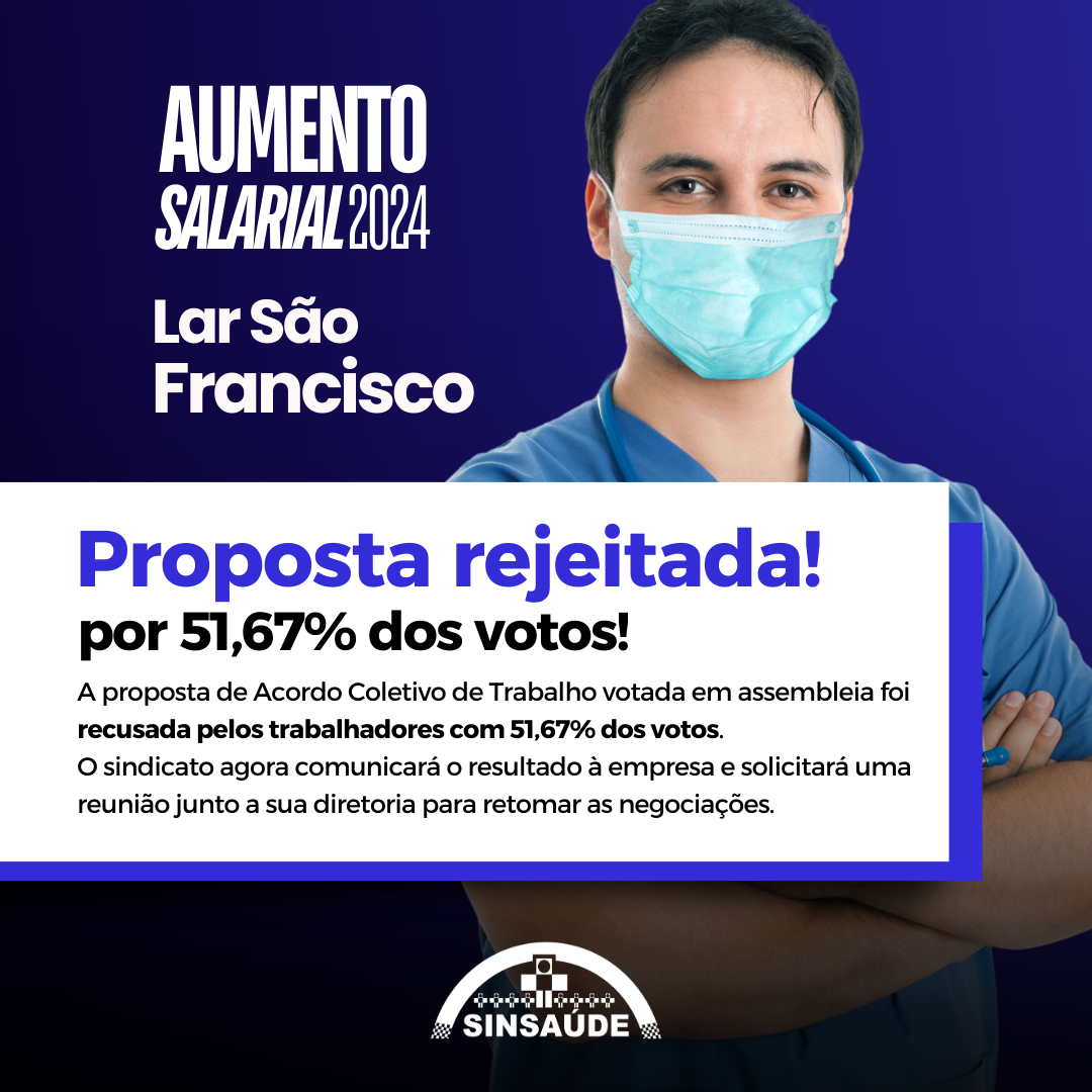 Trabalhadores rejeitam proposta do Lar São Francisco de Rio Preto