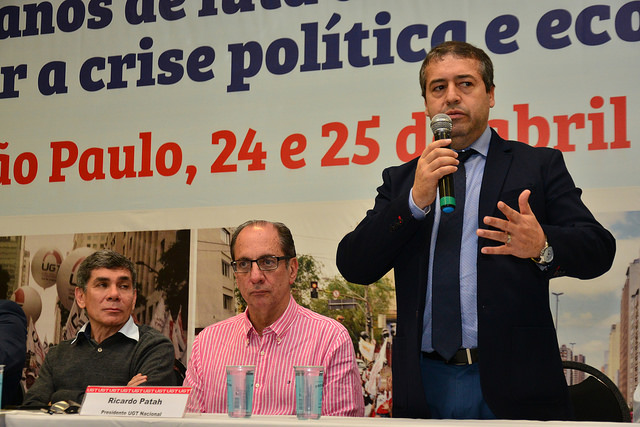 Ministro do Trabalho participa de encerramento da celebração da UGT pelo 1º de Maio